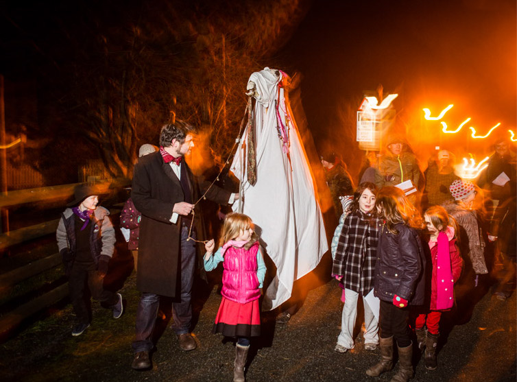 The 'Mari Lwyd' welsh new year tradition